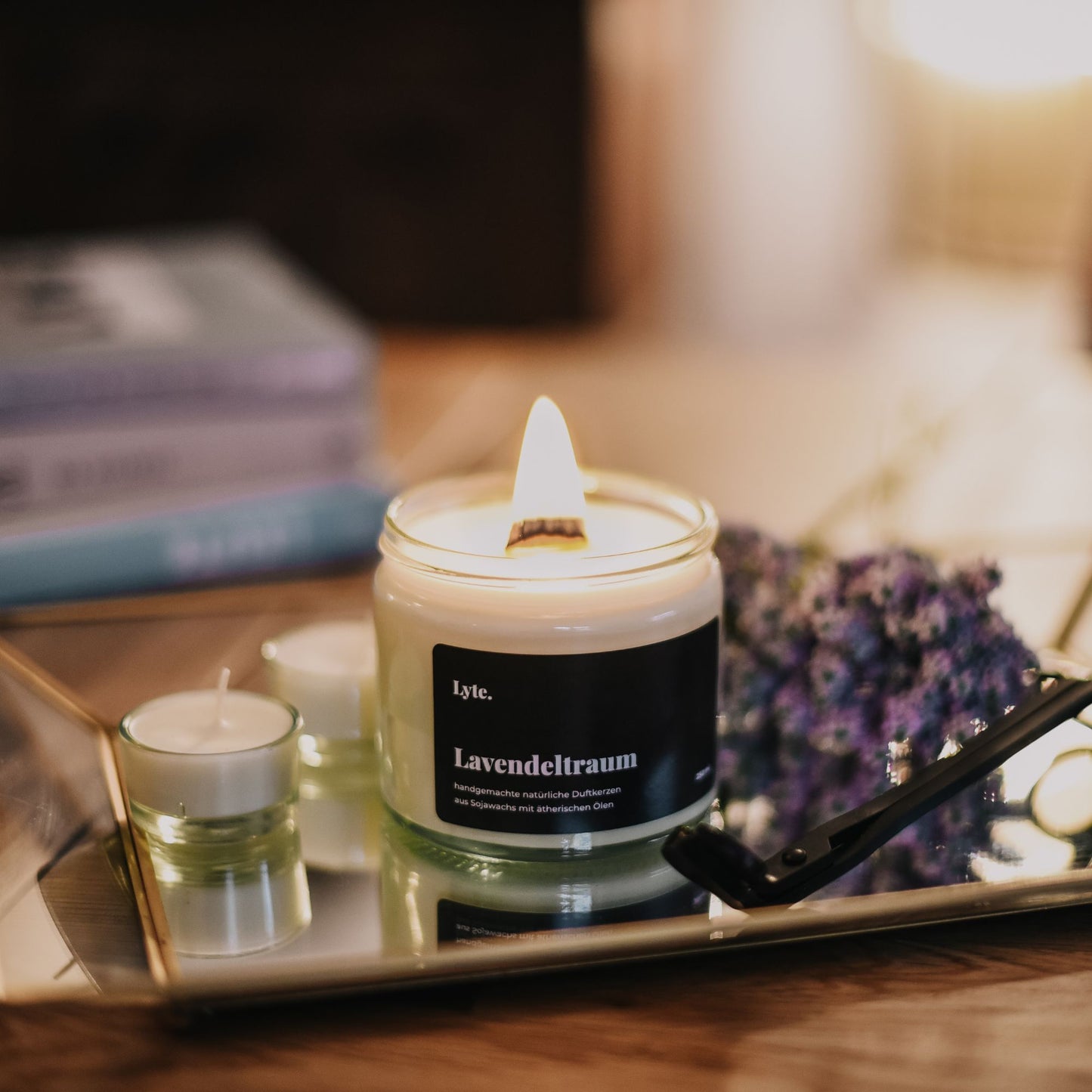 Duftkerze Lavendeltraum 250g
