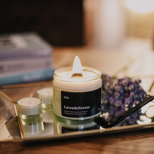 Duftkerze Lavendeltraum 250g