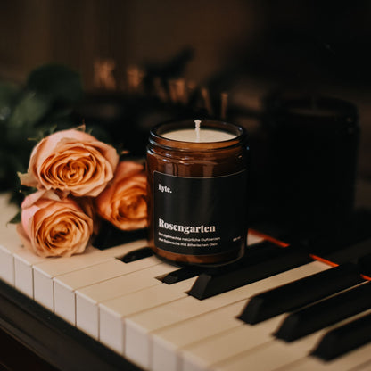 Duftkerze Rosengarten 170g