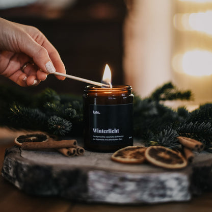 Duftkerze Winterlicht 170g