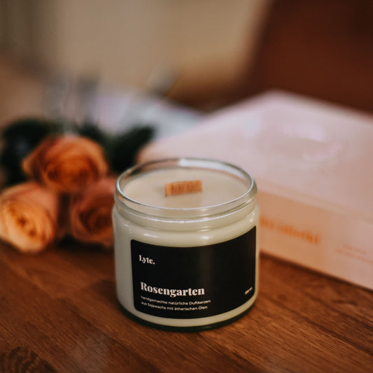 Duftkerze Rosengarten 250g
