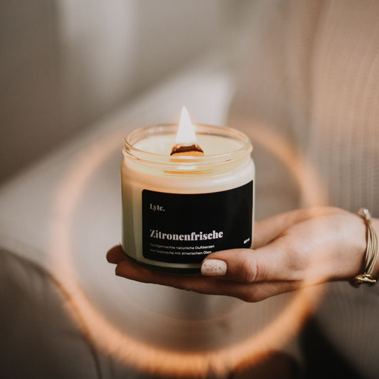 Duftkerze Zitronenfrische 250g