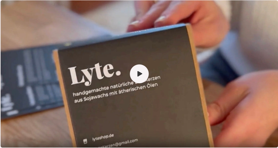 Produktpräsentation der Verpackung